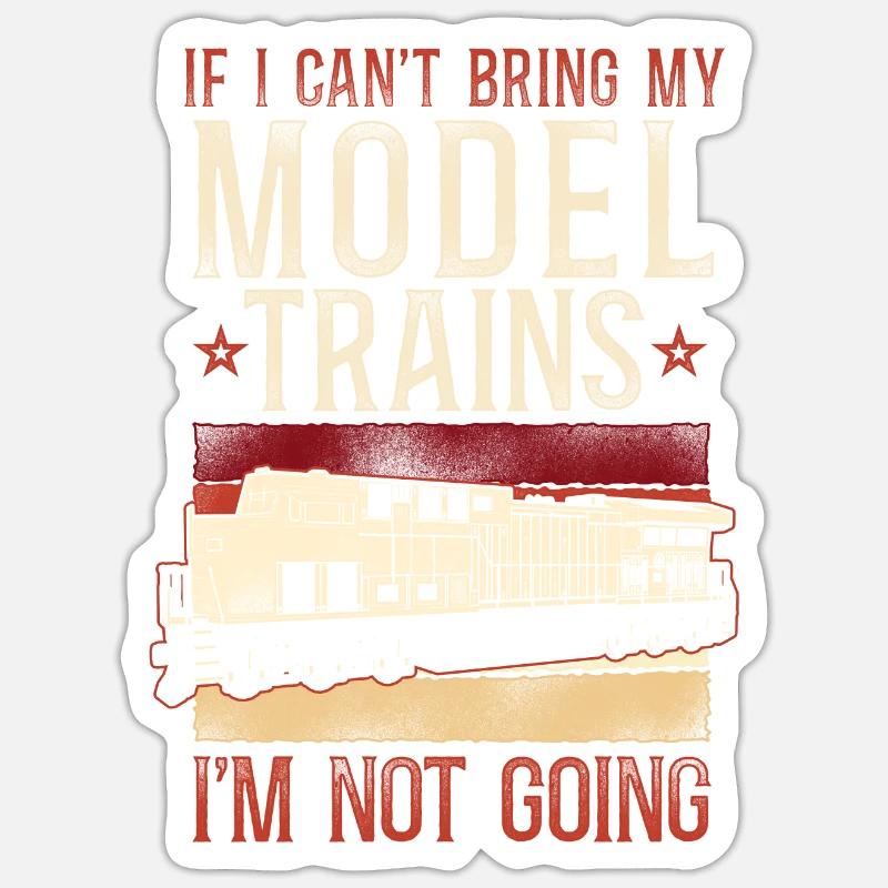 Freight Diesel Train Driver Sticker size S (10 x 10 cm)
