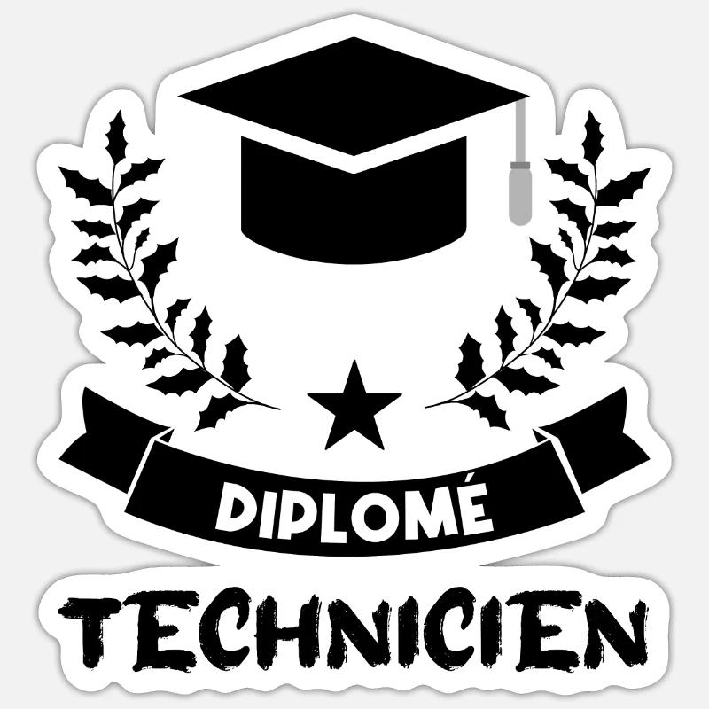 Sticker taille S (10 x 10 cm) - 