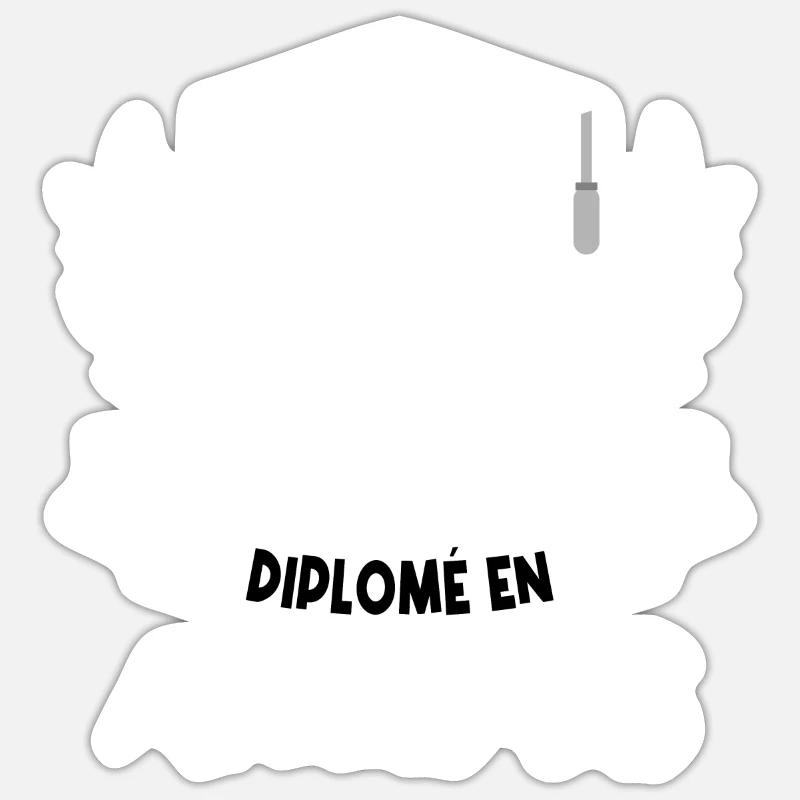 Sticker taille S (10 x 10 cm) - 