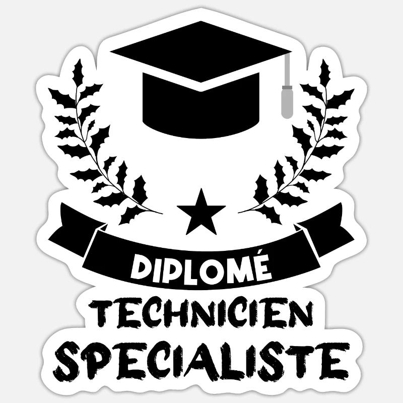 Sticker taille S (10 x 10 cm) - 