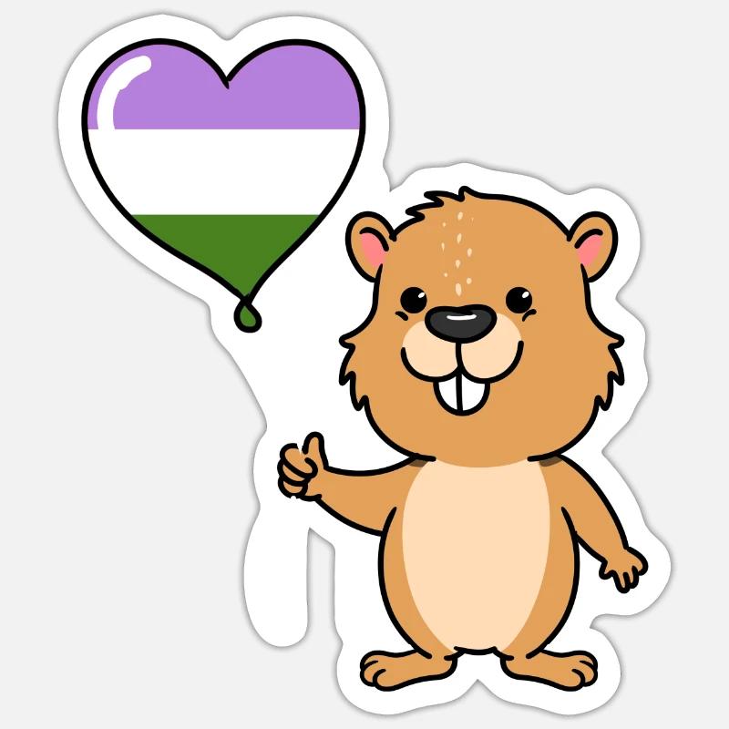 Sticker taille S (10 x 10 cm) - 
