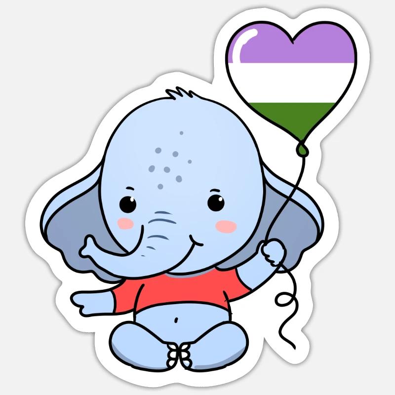 Sticker taille S (10 x 10 cm) - 