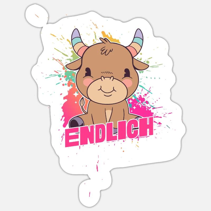 Sticker Größe S (10 x 10 cm) - 