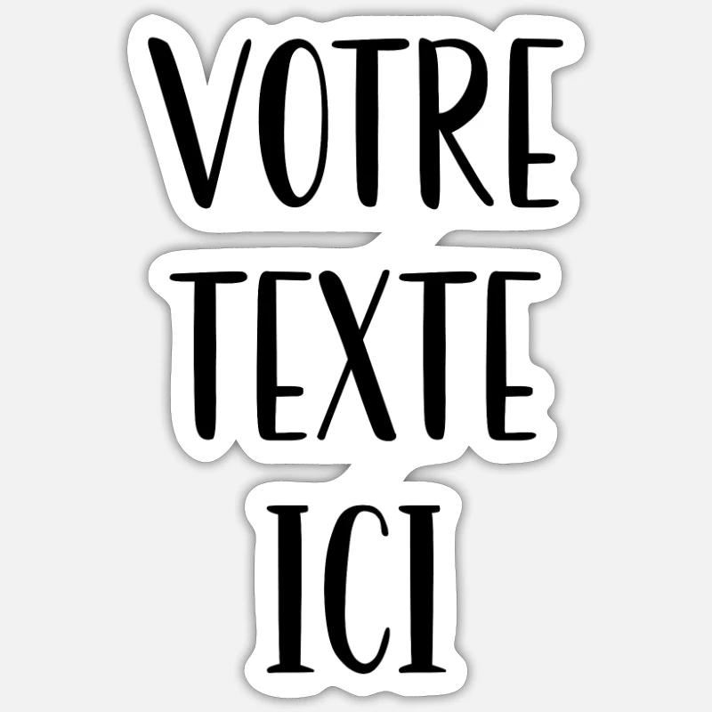 Sticker taille S (10 x 10 cm) - 