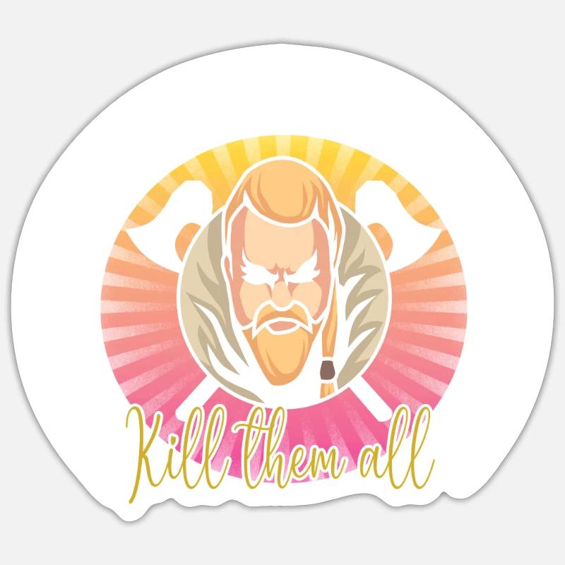 Sticker Größe S (10 x 10 cm) - 