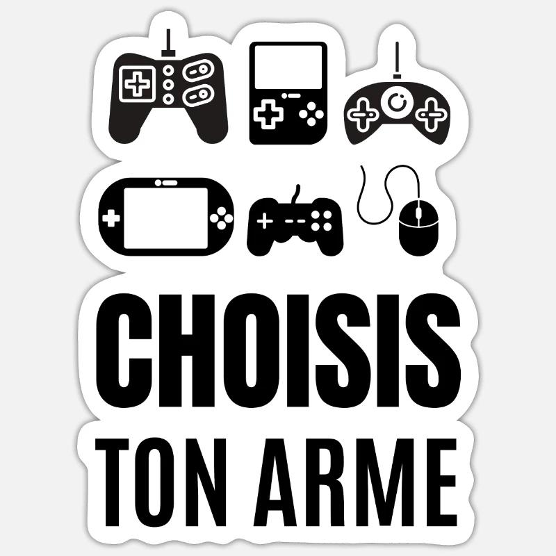 Sticker taille S (10 x 10 cm) - 