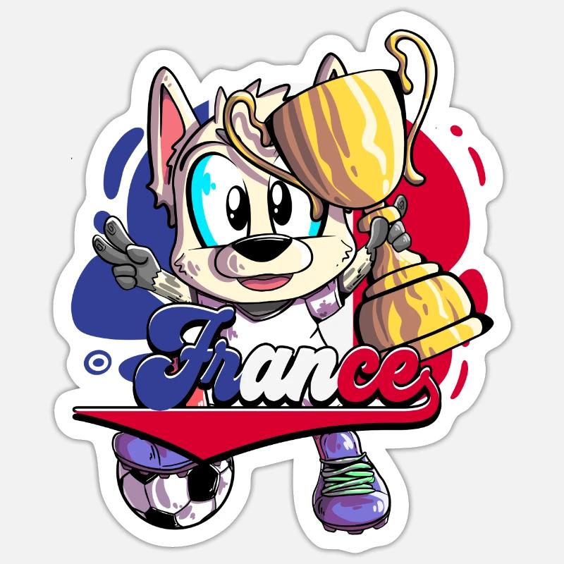 Sticker Größe S (10 x 10 cm) - 