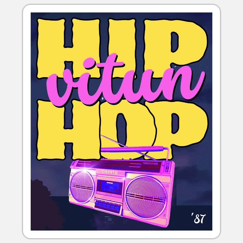 Sticker taille S (10 x 10 cm) - 