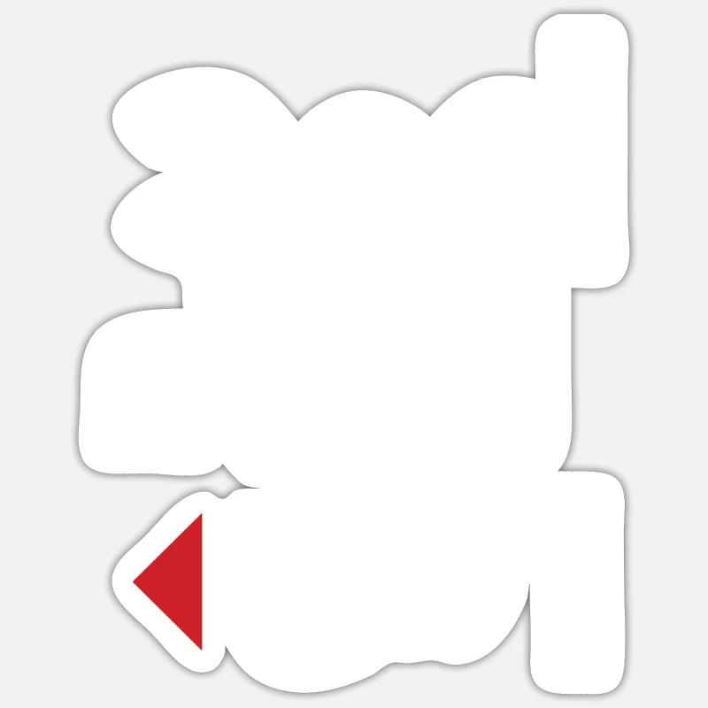 Sticker Größe S (10 x 10 cm) - 