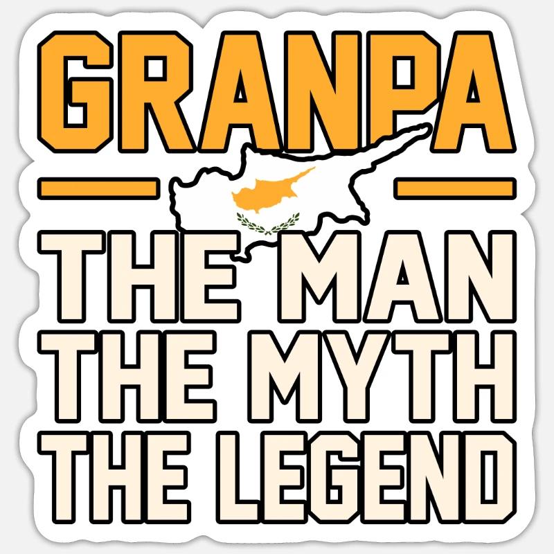 Chypre Sticker taille S (10 x 10 cm)