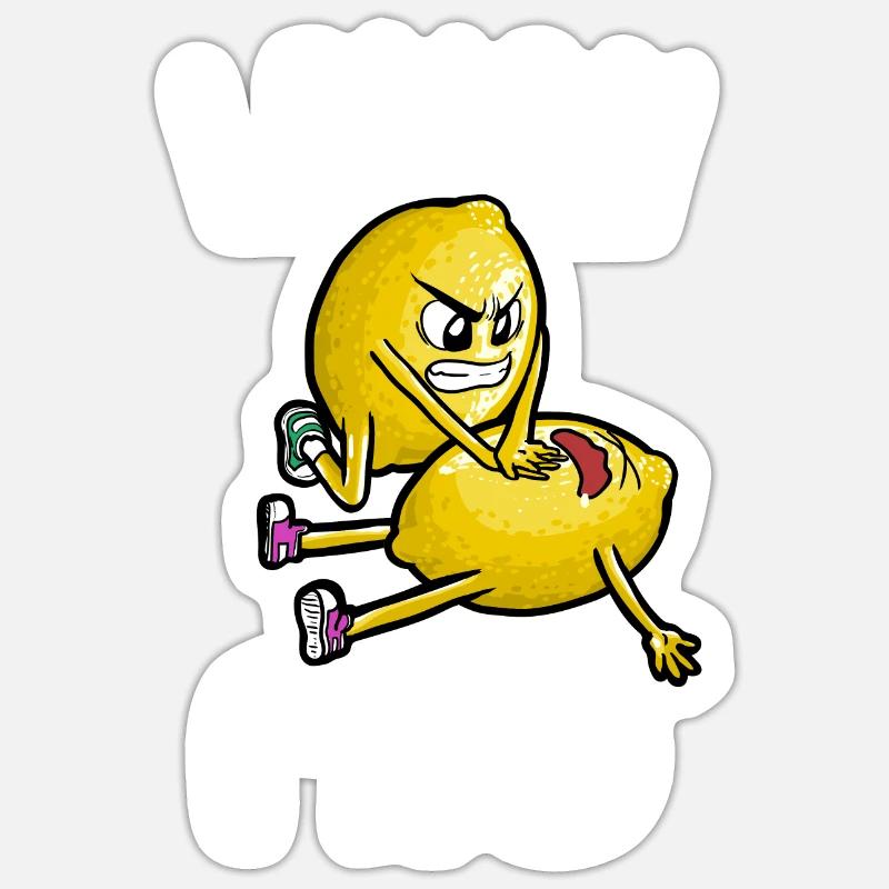Lemon Aid Lemon First Aid Lemons Lemonade Day - Sticker size S (10 x 10 cm) - white matte