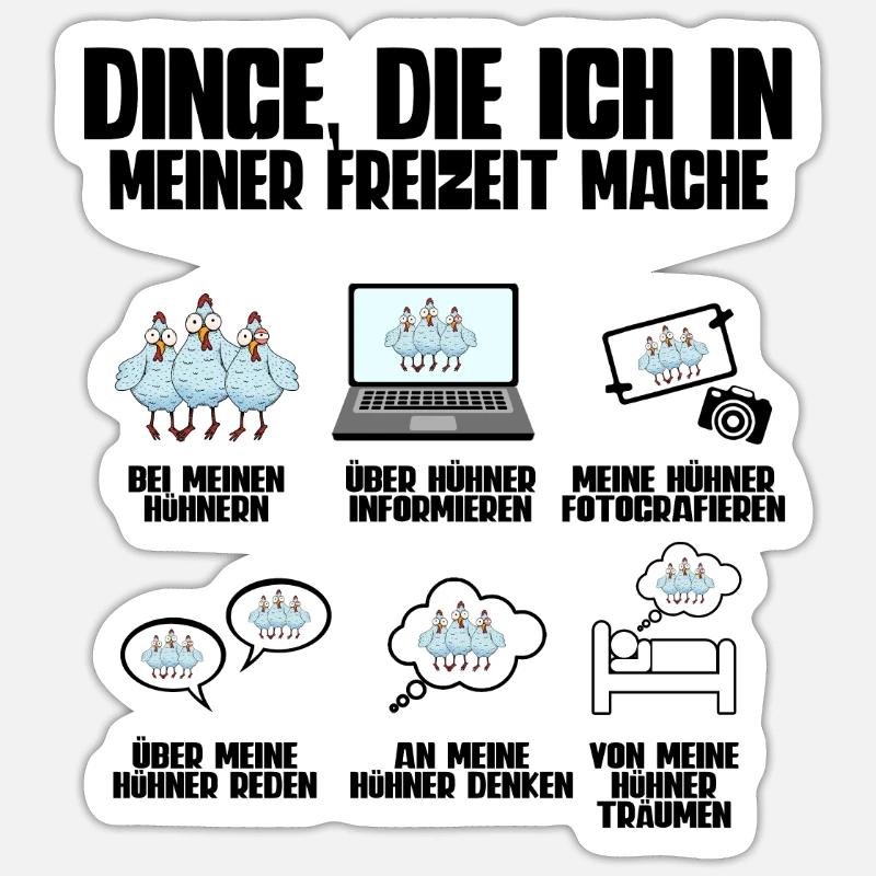 Sticker Größe S (10 x 10 cm) - 