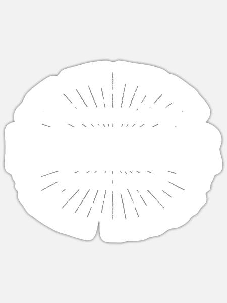 Maurer - Sticker Größe S (10 x 10 cm) - Mattweiß