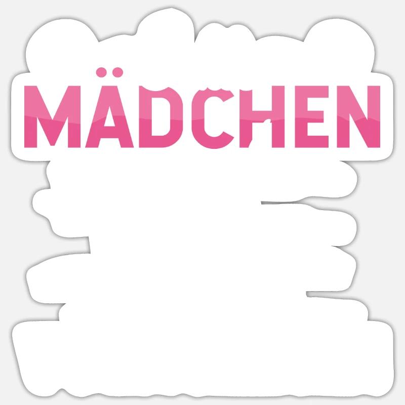 Voltigieren Volti Voltigier Pferde Pferdemädchen - Sticker Größe S (10 x 10 cm) - Mattweiß