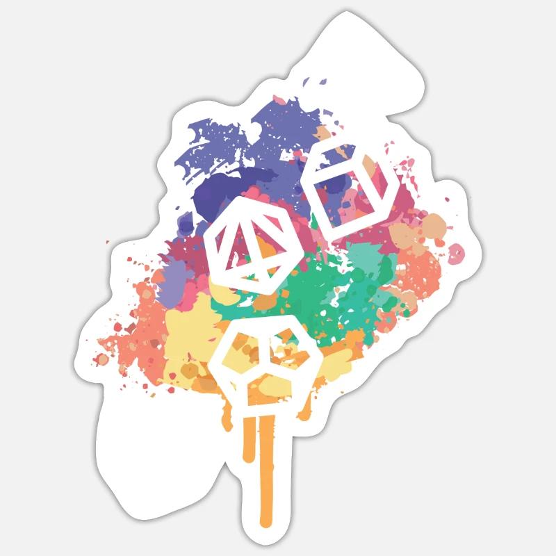 Sticker Größe S (10 x 10 cm) - 