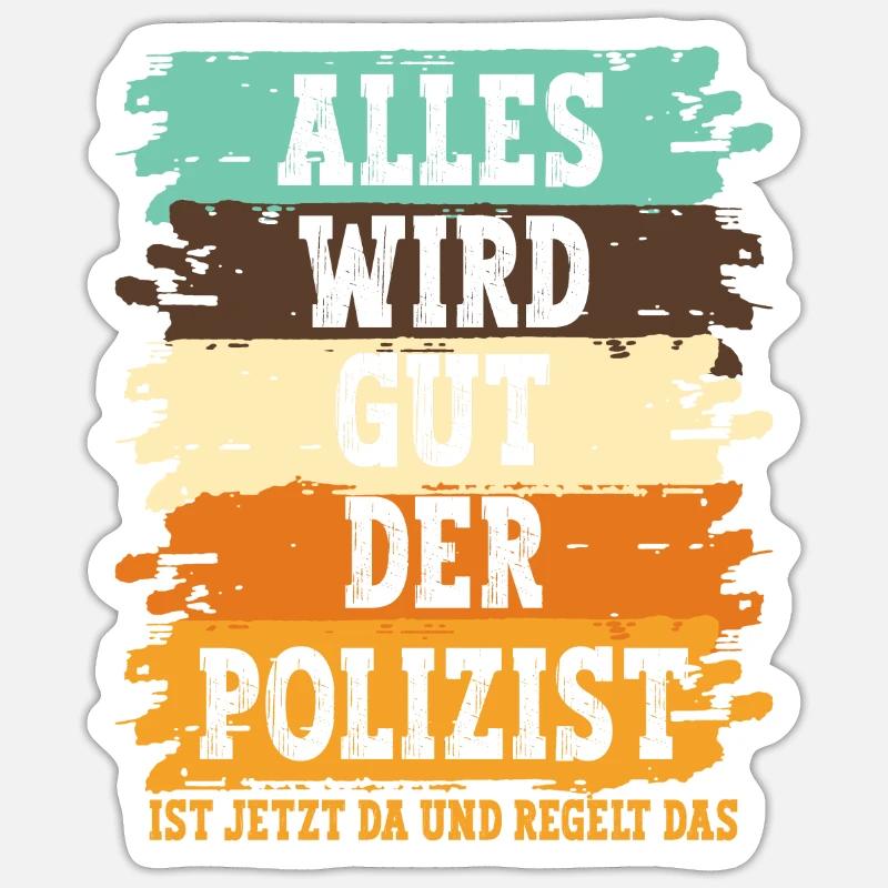 Sticker Größe S (10 x 10 cm) - 