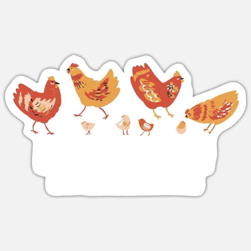 Sticker Größe S (10 x 10 cm) - 