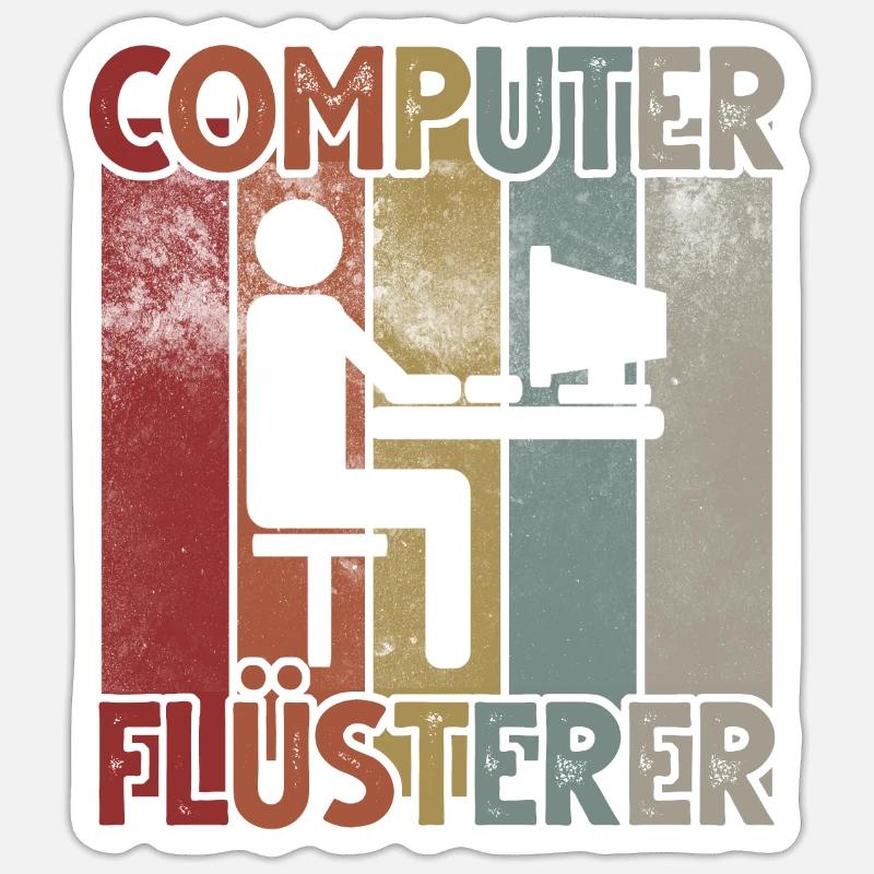 Informatiker Informatik Programmierer Nerd Geek Sticker Größe S (10 x 10 cm)