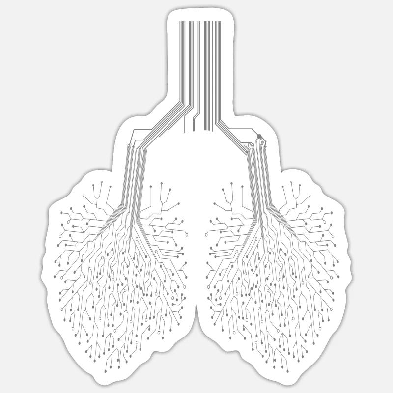 Informaticien Programmeur informatique Nerd Geek Sticker taille S (10 x 10 cm)