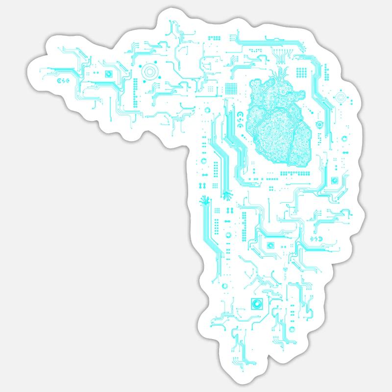 Informatiker Informatik Programmierer Nerd Geek Sticker Größe S (10 x 10 cm)