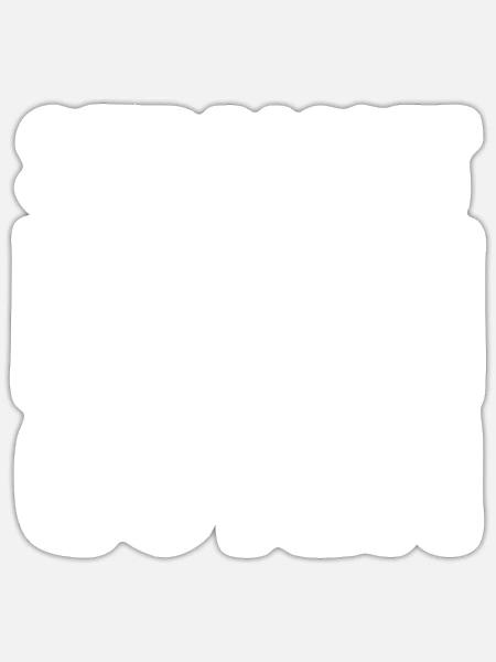 Ossi Geschenk Ostdeutschland NVA Germania Osten - Sticker Größe S (10 x 10 cm) - Mattweiß