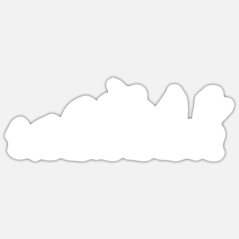 Pompiers Pompiers - Sticker taille S (10 x 10 cm) - blanc mat