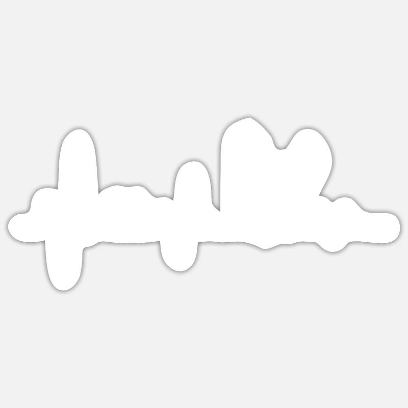 Poulets Sticker taille S (10 x 10 cm)