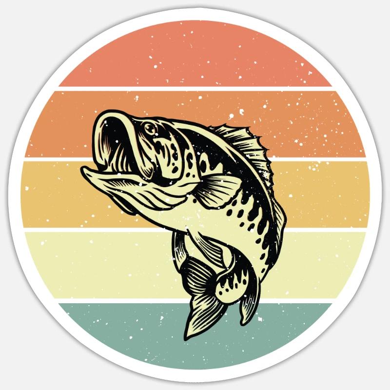 Perche Sticker taille S (10 x 10 cm)