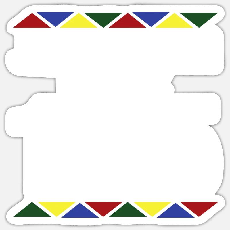 Juneteenth Pride BLM Black History Sticker size S (10 x 10 cm)