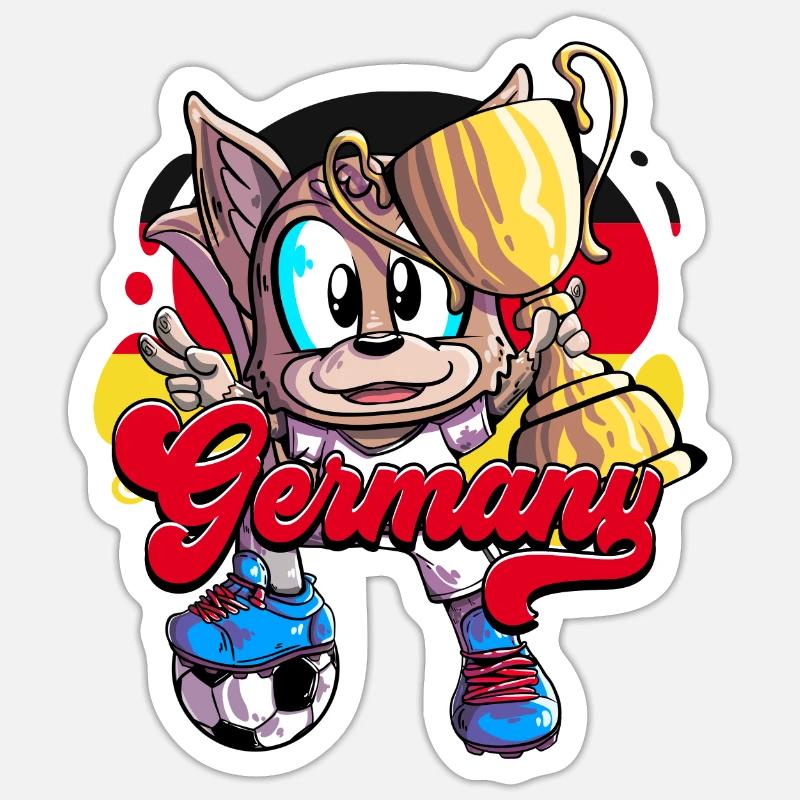 Sticker Größe S (10 x 10 cm) - 