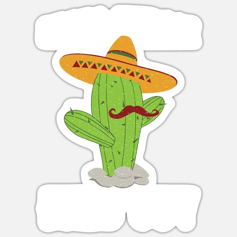 Nacho Average Bald Guy Funny Hilarious Bald Man Sticker size S (10 x 10 cm)