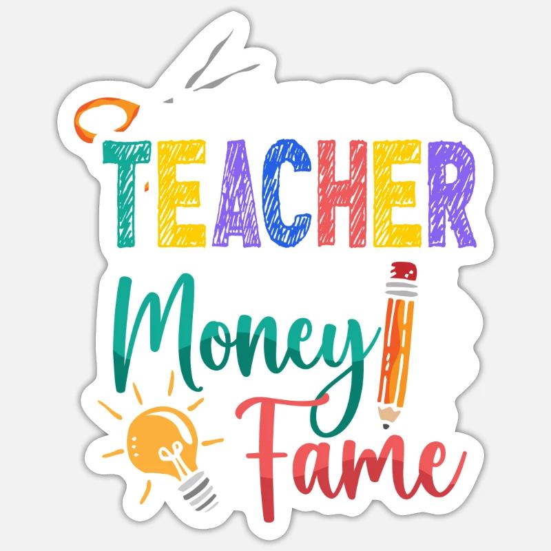 Les enseignants présentent le cours de formation des enseignants école d’enseignants Sticker taille S (10 x 10 cm)