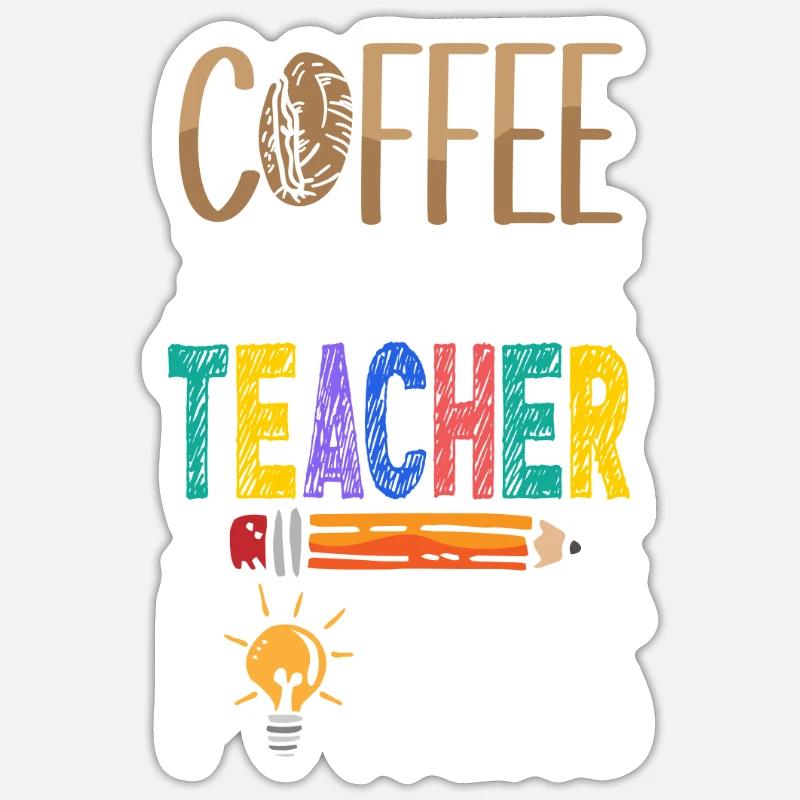 Les enseignants présentent le cours de formation des enseignants école d’enseignants Sticker taille S (10 x 10 cm)