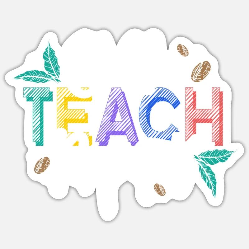 Les enseignants présentent le cours de formation des enseignants école d’enseignants Sticker taille S (10 x 10 cm)