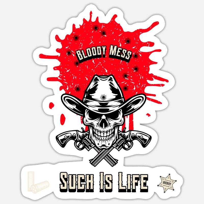 Sticker taille S (10 x 10 cm) - 