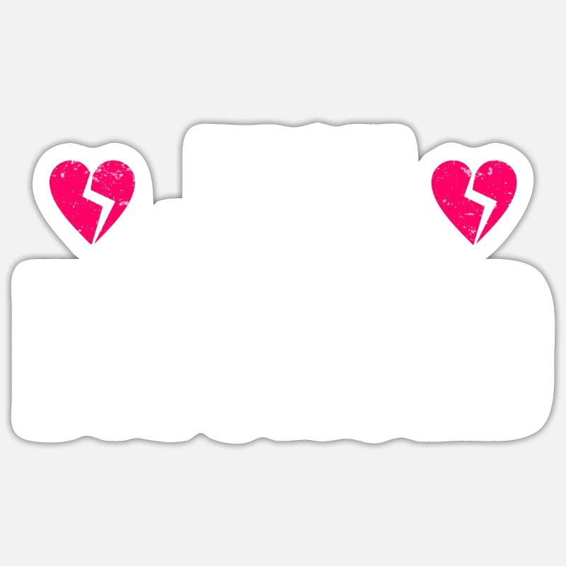 Scheidung Trennung Ehe Ex Scheidungsparty Sticker Größe S (10 x 10 cm)