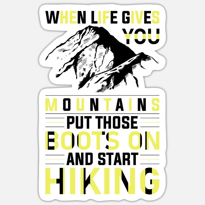 Wander Sticker size S (10 x 10 cm)