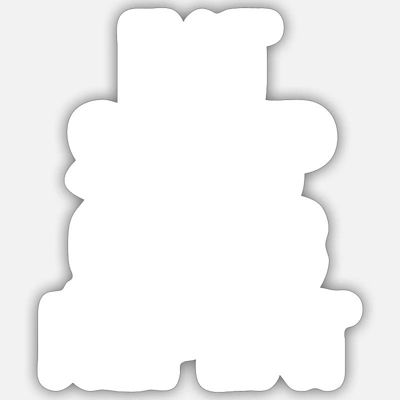 Sticker taille S (10 x 10 cm) - 