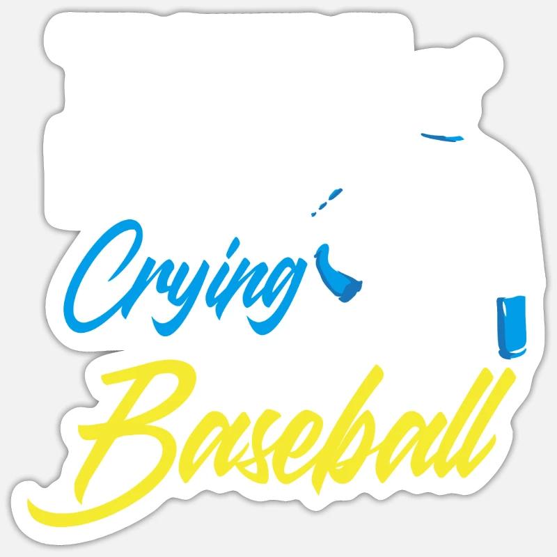 Baseball - Sticker size S (10 x 10 cm) - white matte