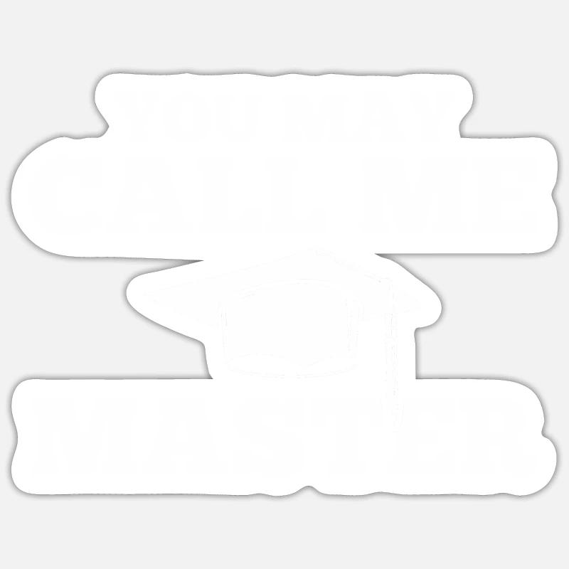Vous pouvez m’appeler Master Master Sticker taille S (10 x 10 cm)