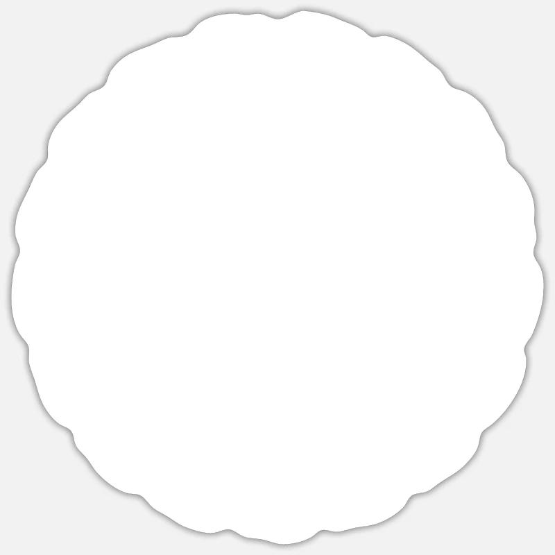 Never go alone Sticker size S (10 x 10 cm)