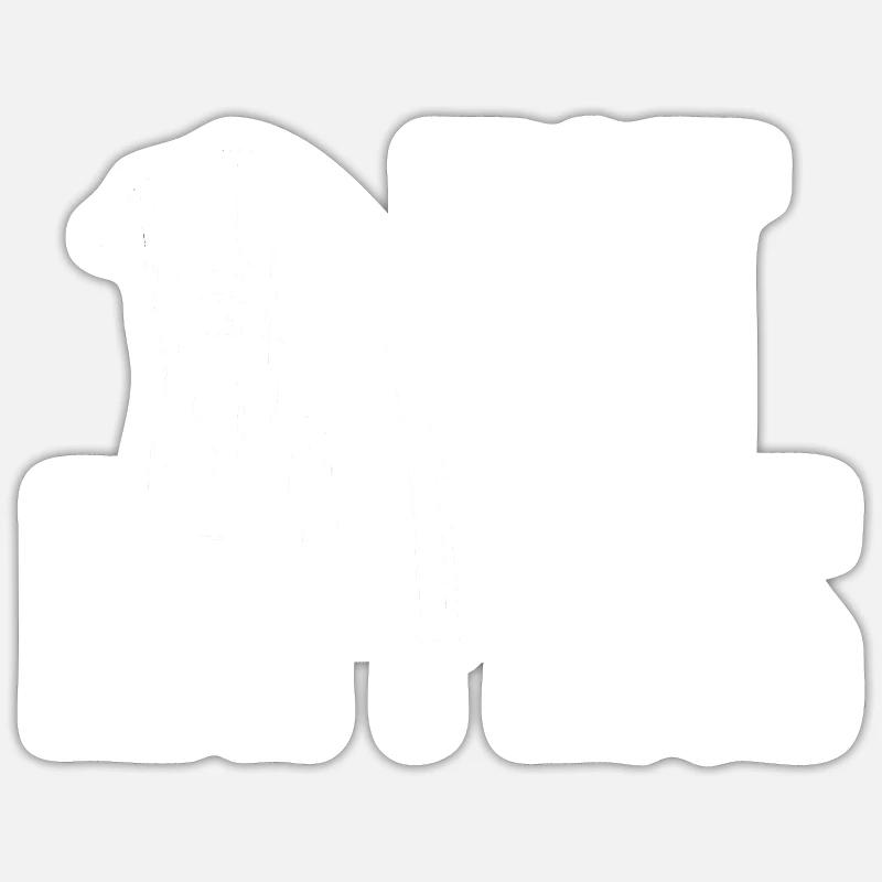 Pit Happens Fun Pole Vault Sticker size S (10 x 10 cm)