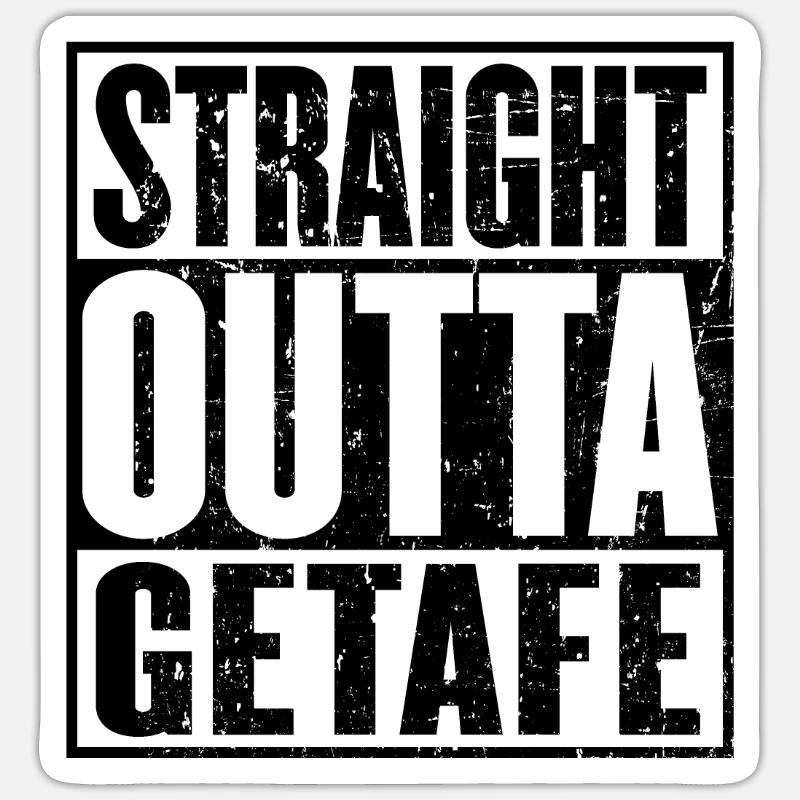 Sortie directe Getafe Sticker taille S (10 x 10 cm)