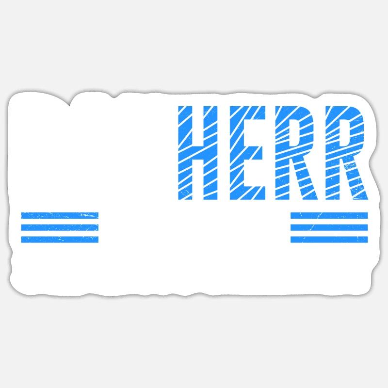 Bauherr ich baue Sie entscheidet Eigenheim - Sticker Größe S (10 x 10 cm) - Mattweiß