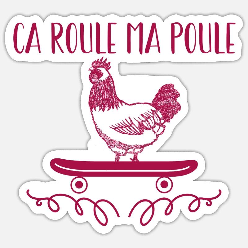 Sticker taille S (10 x 10 cm) - 