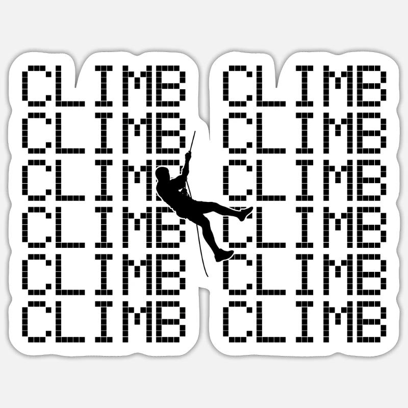 Grimper Sticker taille S (10 x 10 cm)