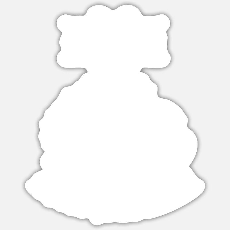 Coffee is just goth water Sticker size S (10 x 10 cm)