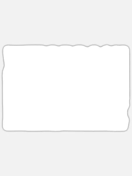 Werde doch Busfahrer - Sticker Größe S (10 x 10 cm) - Mattweiß