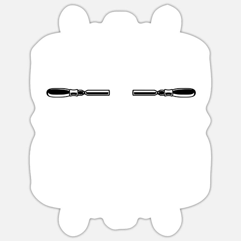 Sticker Größe S (10 x 10 cm) - 