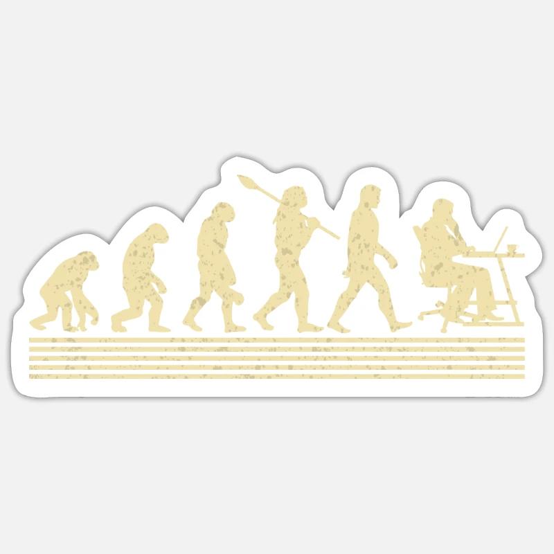 Database Administrator Development - Sticker size S (10 x 10 cm) - white matte